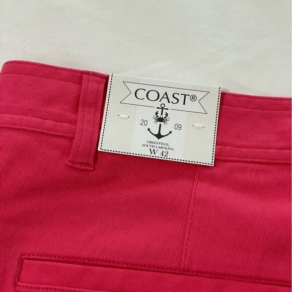 NWT COAST Apparel Men’s Dock Shorts Size 42 Watermelon - Picture 6 of 10
